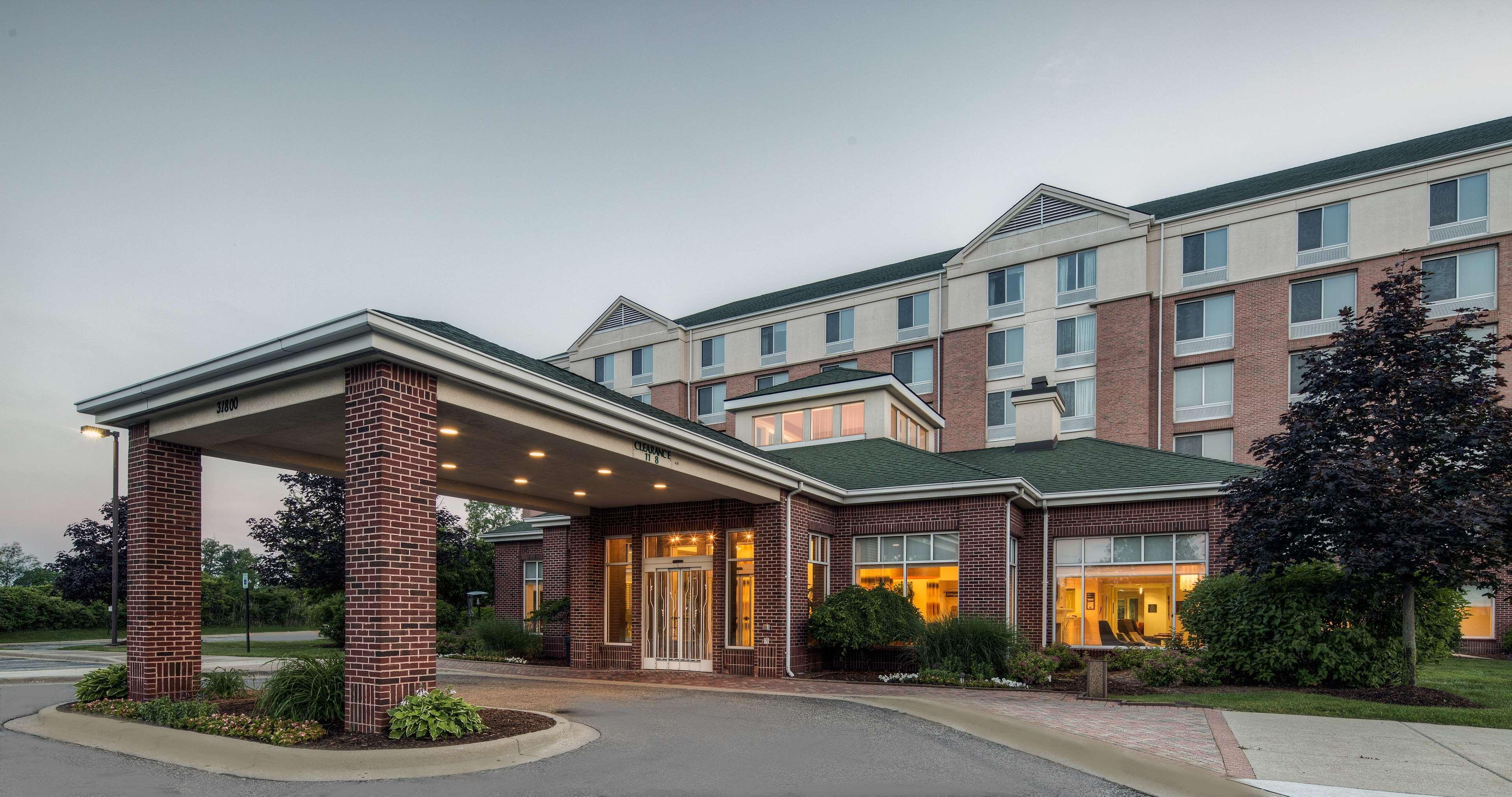 Hilton Garden Inn Detroit Metro Airport Romulus Exterior foto