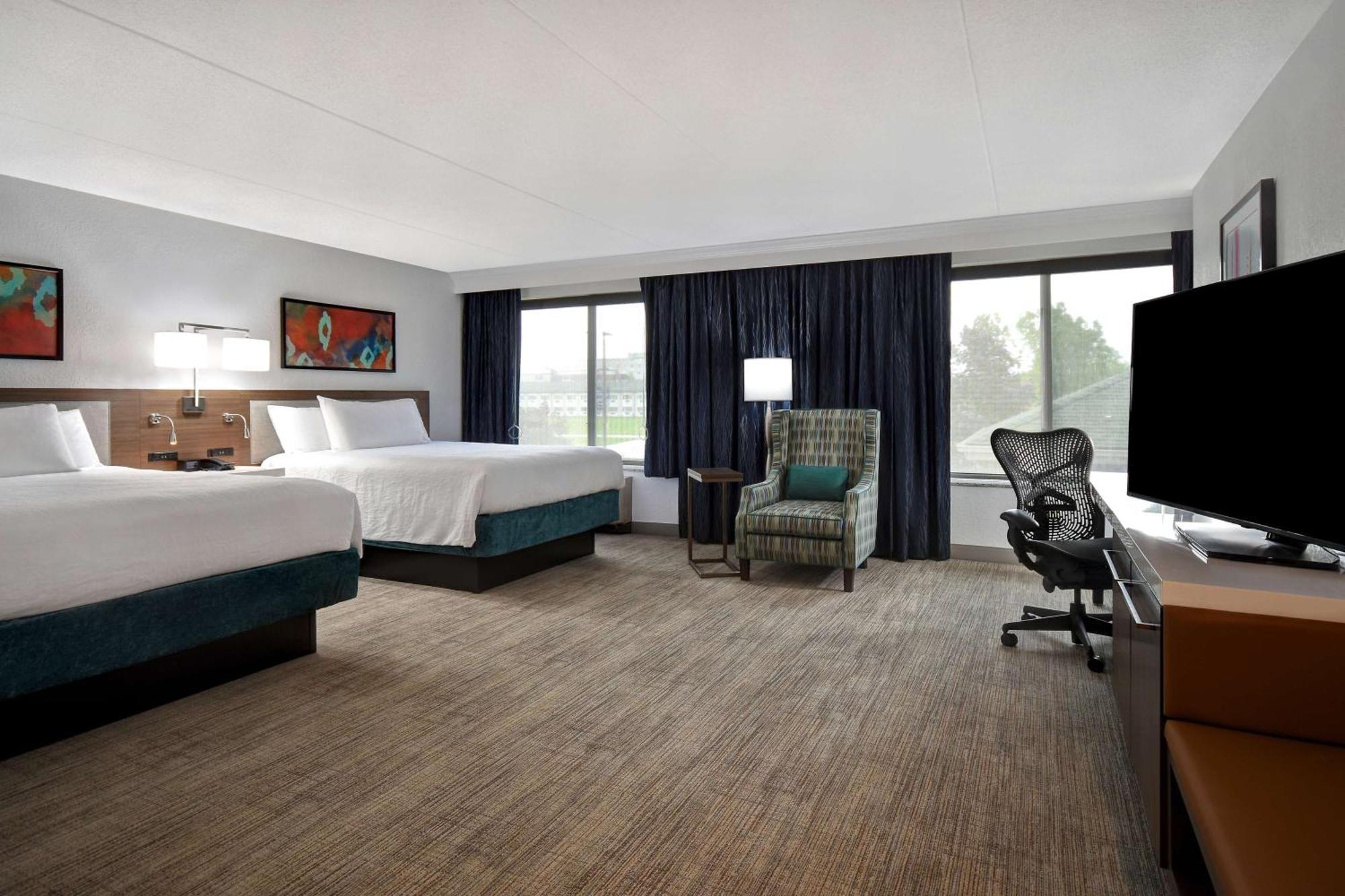 Hilton Garden Inn Detroit Metro Airport Romulus Exterior foto